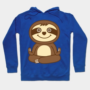 Cute Sloth Yoga Hoodie